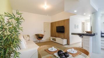 Basic Apartment | Living area | TV