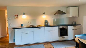 Kühlschrank, Ofen, Herdplatte, Geschirrspüler