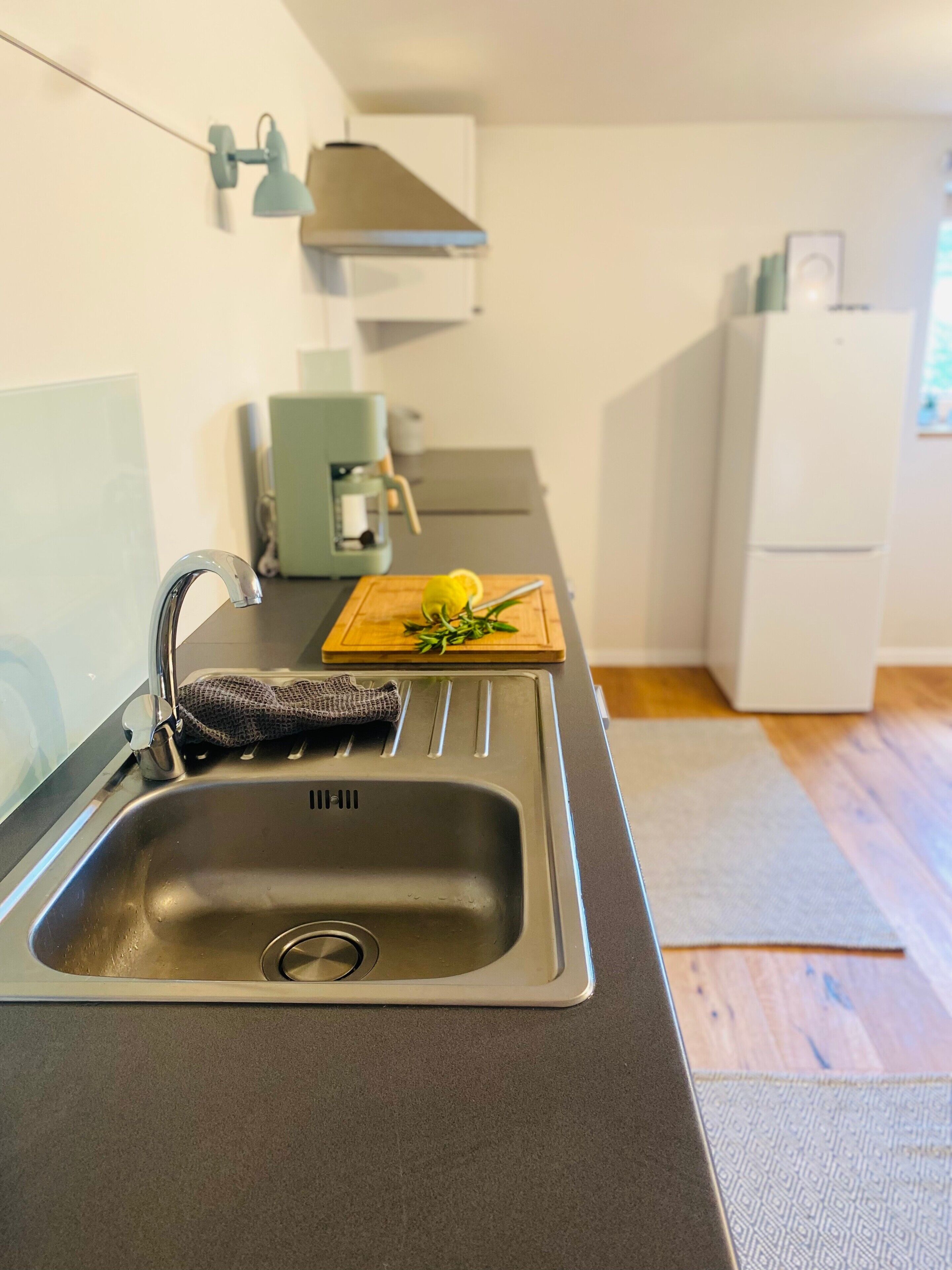 Kühlschrank, Ofen, Herdplatte, Geschirrspüler