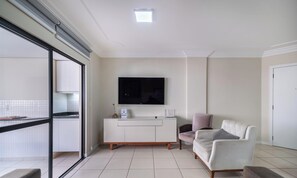 Living area - Sea View Apt, Priv. Loc. 2min fr th sea BC Esa0902 (Balneário Camboriú)