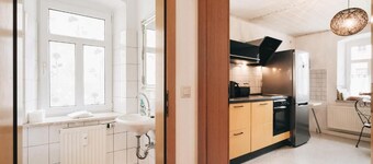 Super apartment for up to 6 people in Königstein, right next to the fortress.