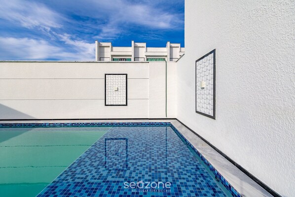 Pool - Beautiful Apt 400m Taperapua Beach, Bahia Edt0009 (Porto Seguro)