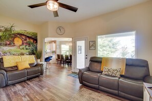 Fachada de la propiedad