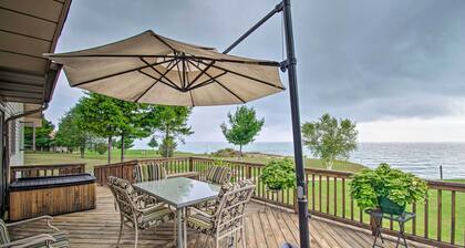 Large Family Home w/ Deck & Yard on Lake Huron