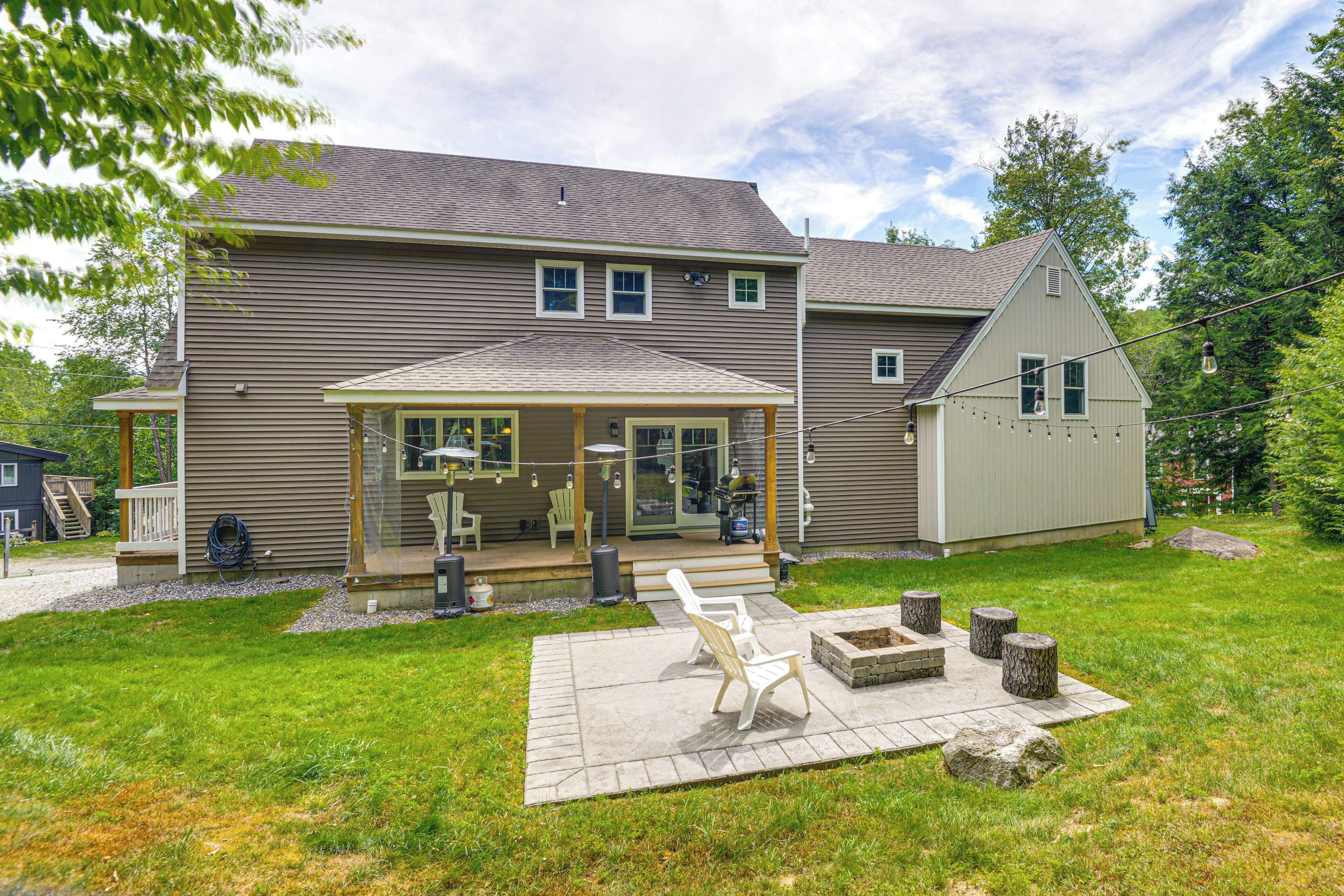 Majoituspaikan julkisivu