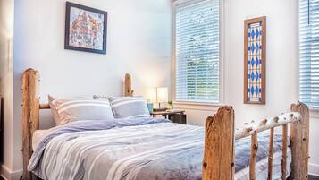 2 bedrooms, iron/ironing board, travel crib, WiFi