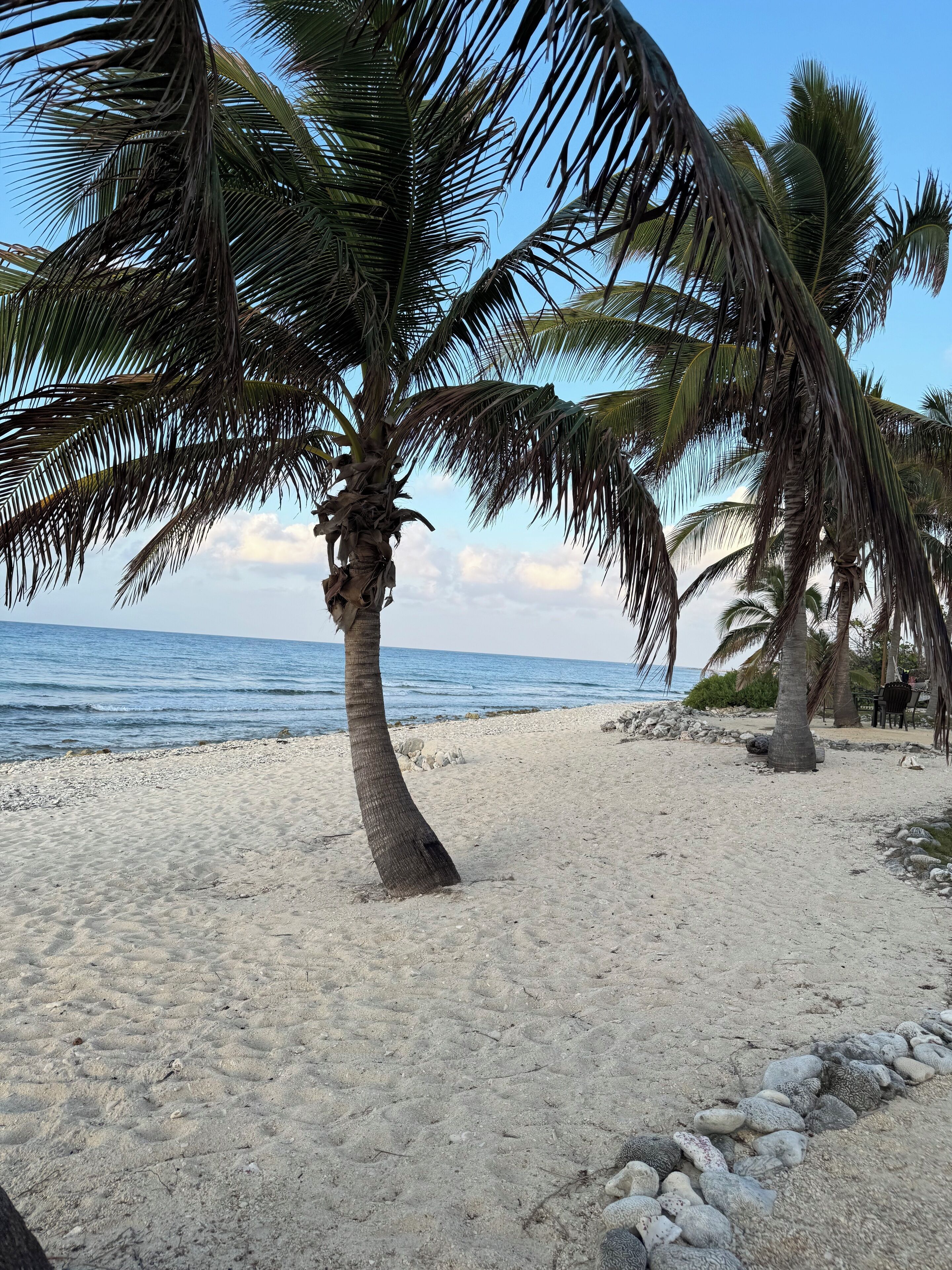 On the beach, beach towels