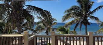 Beachfront 1-bdr 1-bath "Coconut Palm Suite" 100 ft from the Ocean with a Pool!