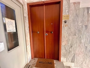Interior entrance