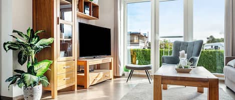 テレビ、DVD プレーヤー、ステレオ