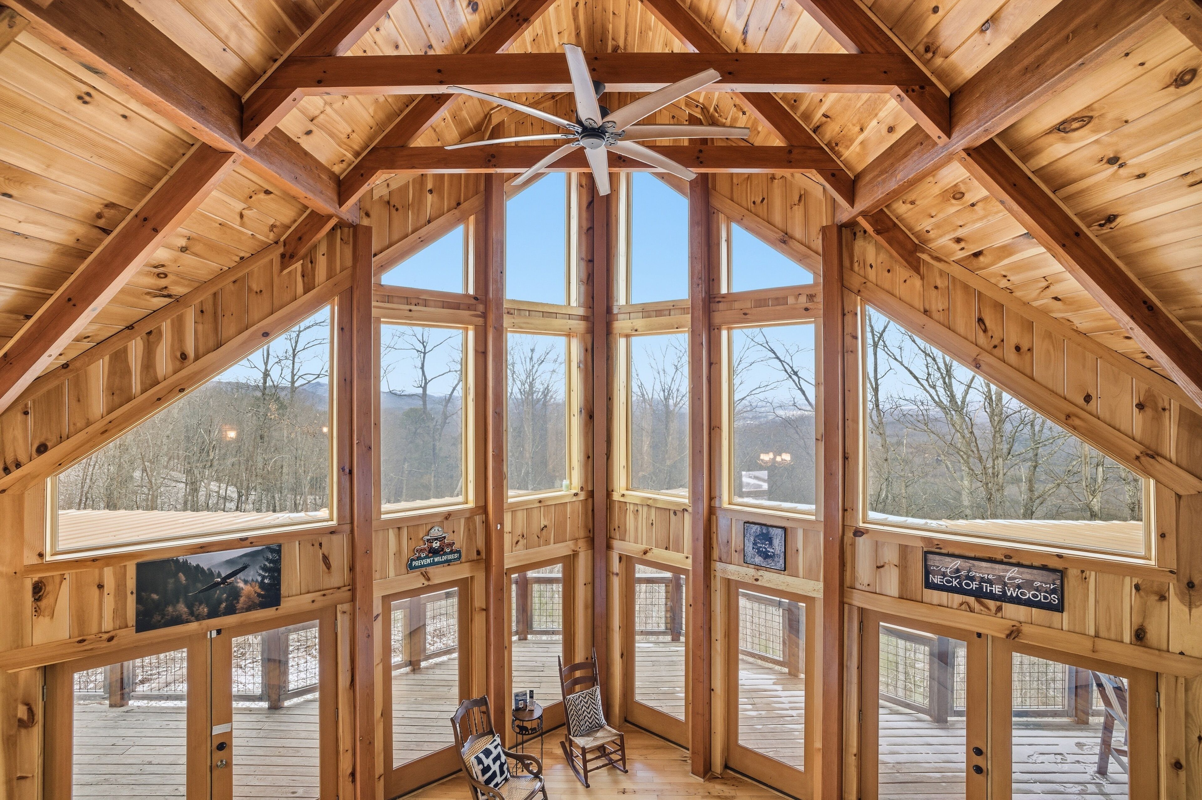 Chalet rustique, 2 chambres | Intérieur