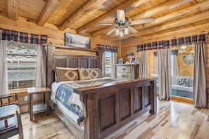 Cabin, 2 Bedrooms | 2 bedrooms, free WiFi - Climbing To New Heights 2 Bedroom Cabin (Sevierville)