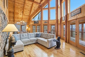 Cabin, 2 Bedrooms | Living area | Smart TV - Climbing To New Heights 2 Bedroom Cabin (Sevierville)