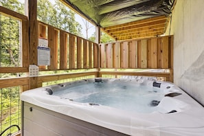 Cabana, 2 quartos | Hidromassagem interna