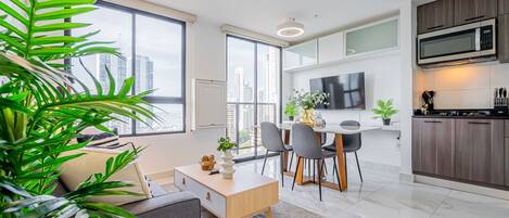 公寓 | 1 間臥室、網路服務