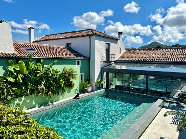 Overnatningsstedets facade