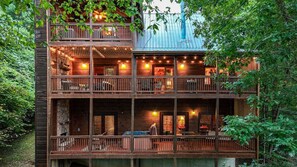Terrace/patio - The Grand Toccoa Retreat | Blue Ridge, Ga (Blue Ridge)