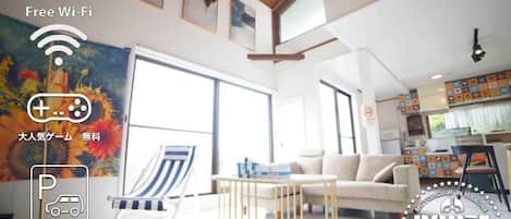 Villa, Partial Ocean View | Living area