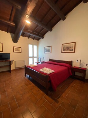 Quadruple Room, Garden View | Desk, blackout drapes, free WiFi