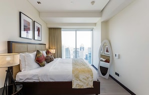 1 bedroom, iron/ironing board, Internet, bed sheets