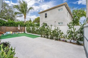 Maison, 3 chambres, patio, vue jardin | Jardin