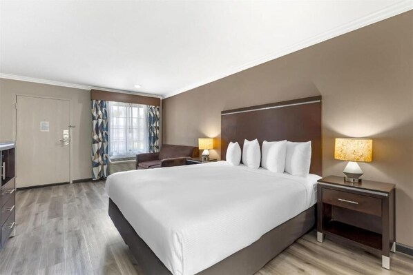 1 Schlafzimmer, Bügeleisen/Bügelbrett, kostenloses WLAN, Bettwäsche