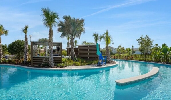 Indoor pool, outdoor pool