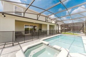Indoor pool, outdoor pool
