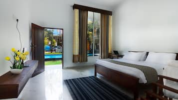 Chambre Double Deluxe, vue piscine | Wi-Fi gratuit