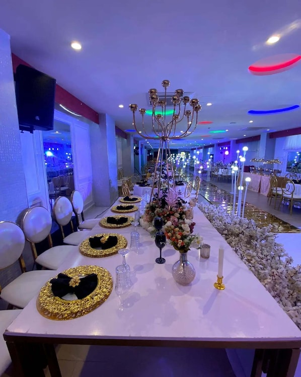 Indoor wedding