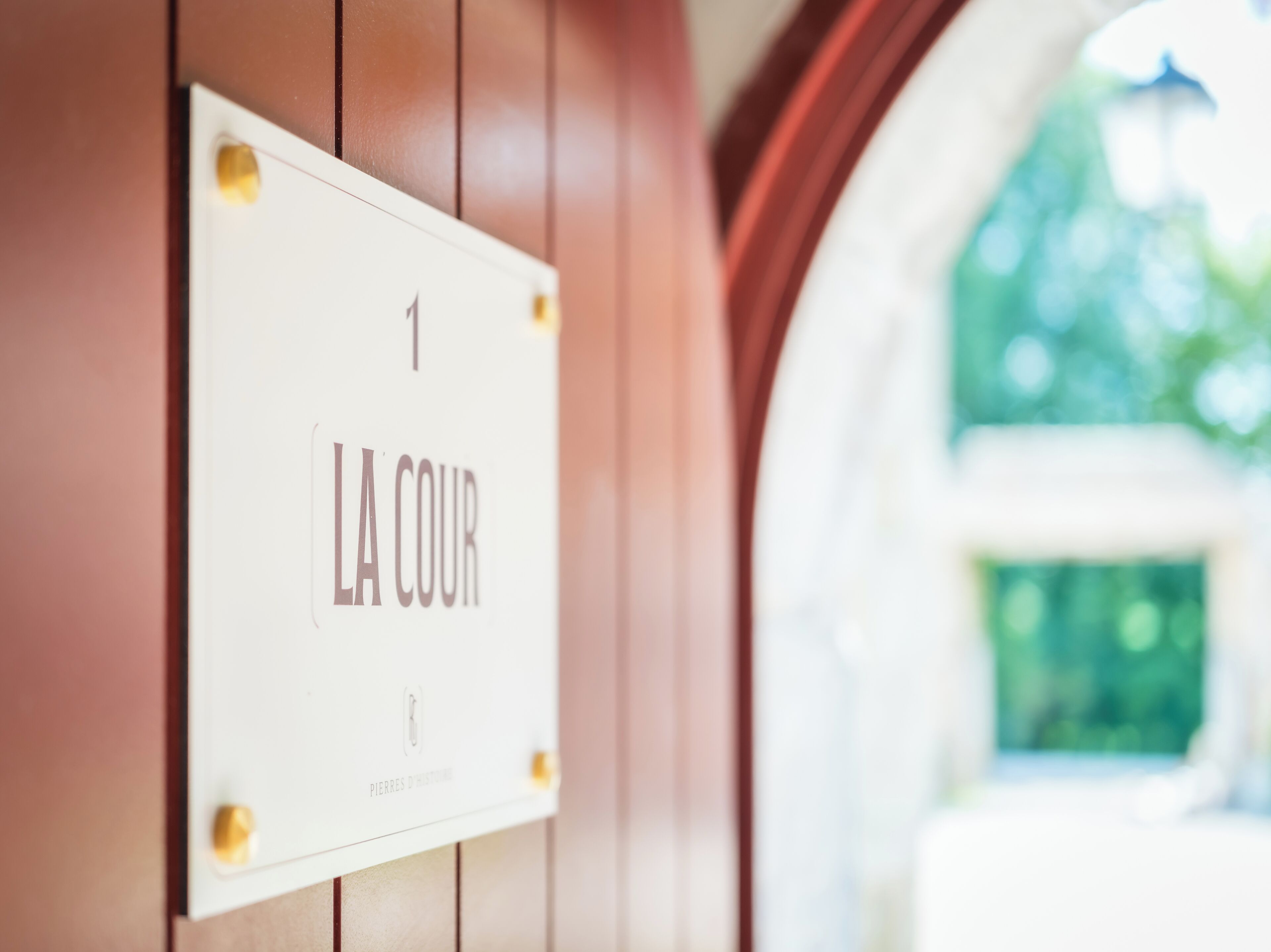 Voorkant van accommodatie