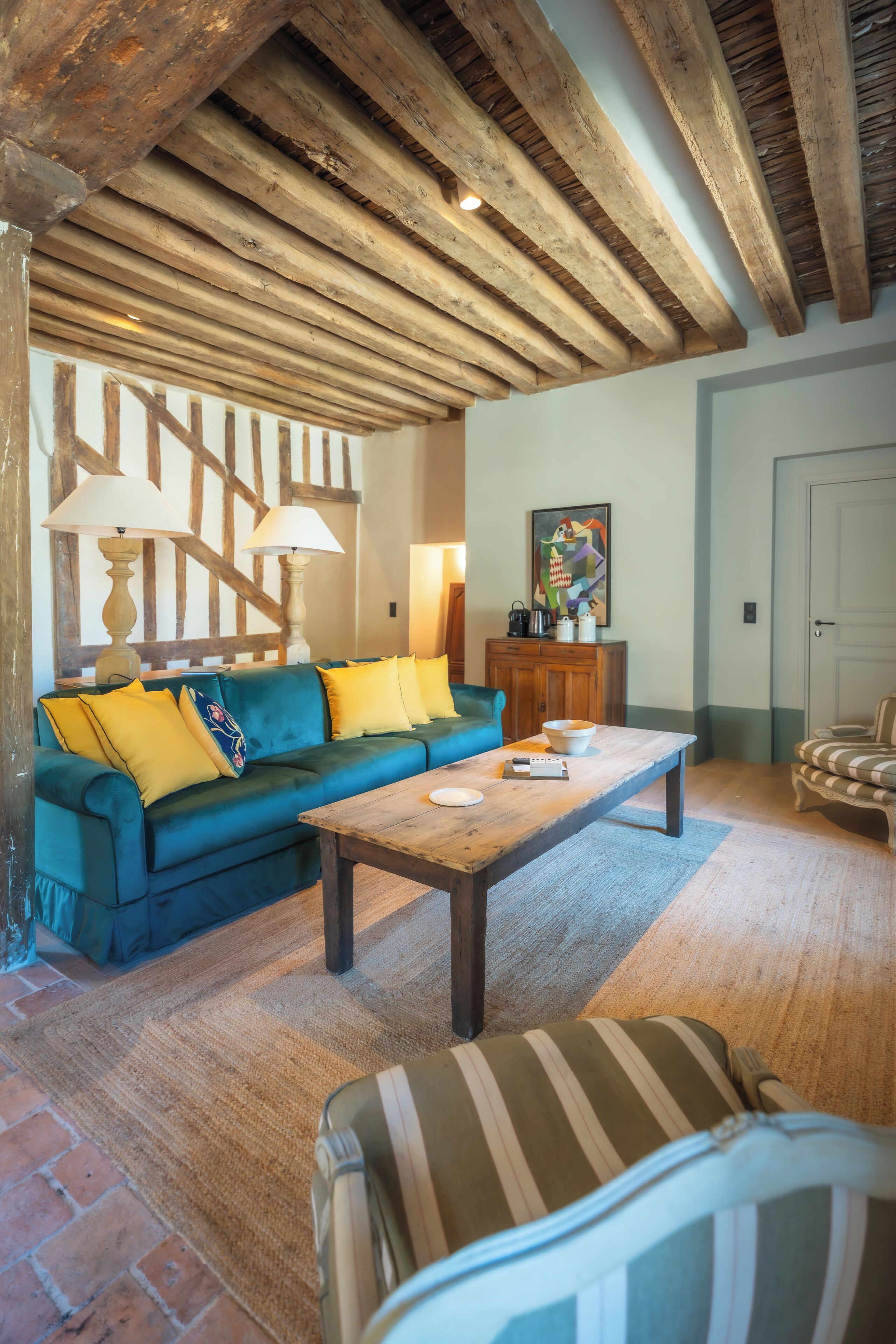 Comfort-hus - 3 soveværelser - ikke-ryger - bakkeudsigt | Opholdsområde