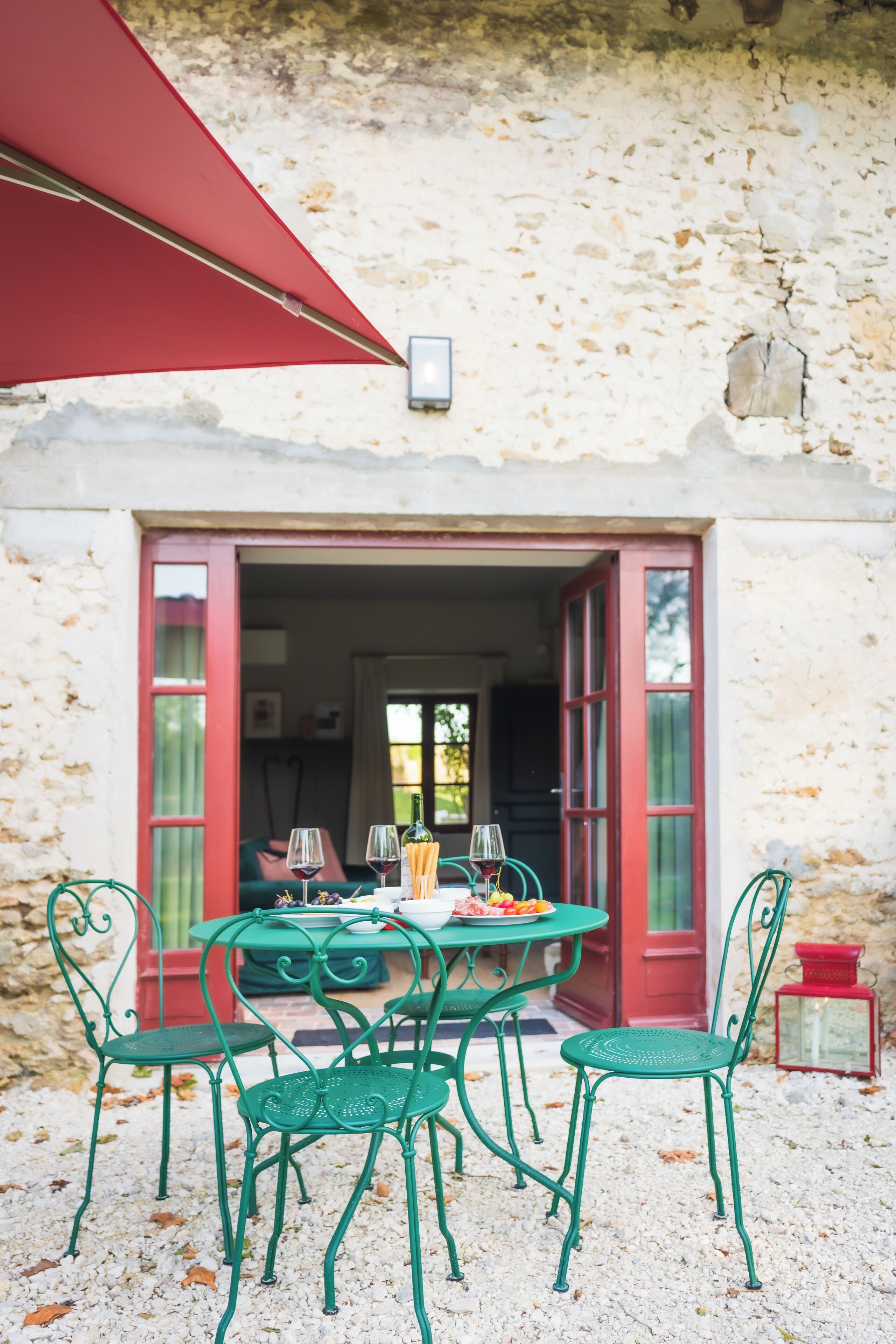 Maison Confort, 1 grand lit et 1 canapé-lit, non-fumeurs, vue jardin | Terrasse/Patio