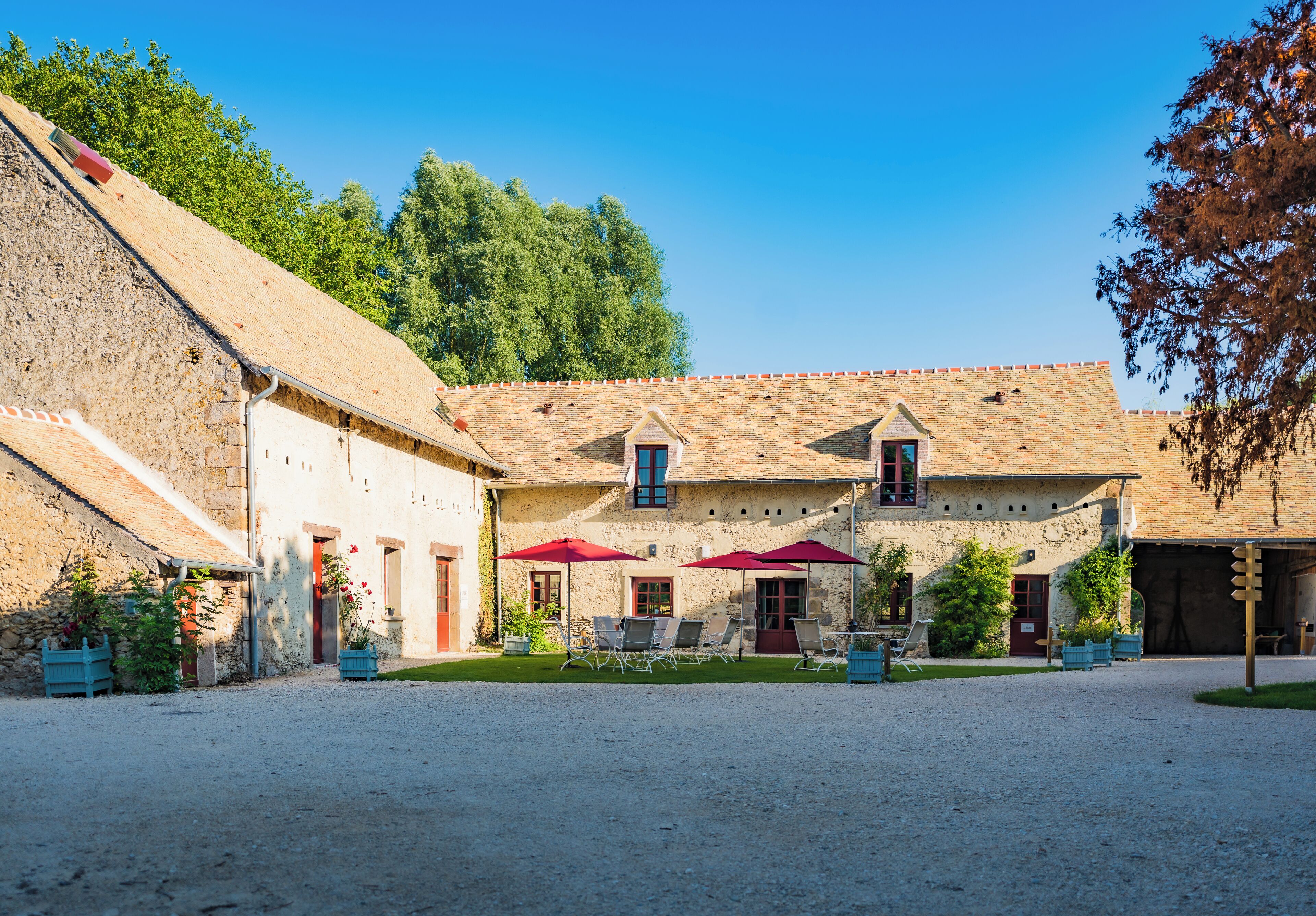 Façade de l’hébergement