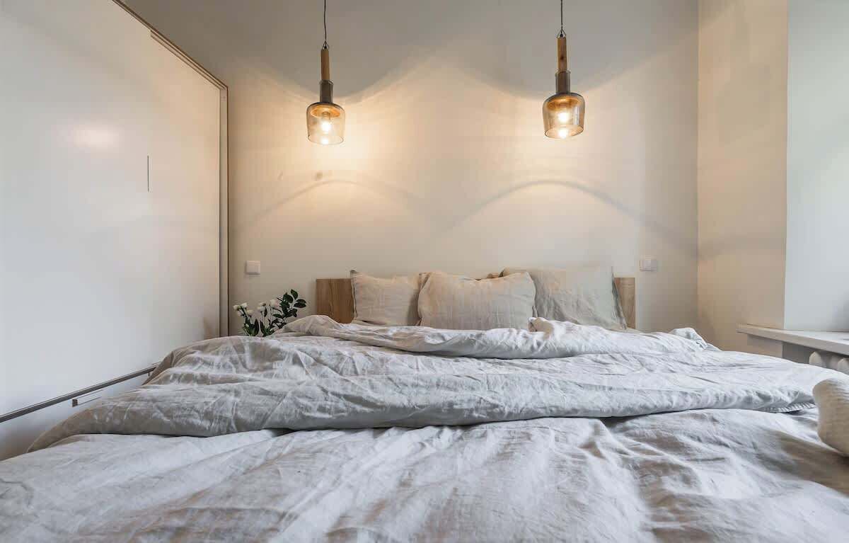 2 soverom, strykejern/-brett, reiseseng for barn og wi-fi