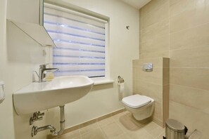 Shower, hair dryer