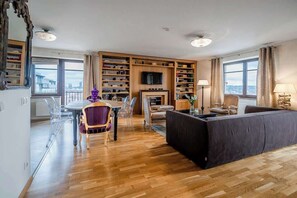 تلفزيون، مدفأة