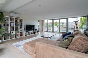 TV, books, offices