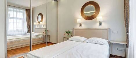 4 bedrooms, iron/ironing board, travel crib, WiFi