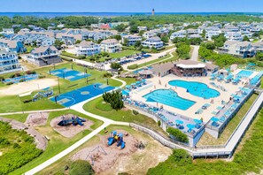 Pool - 5BR | Private Pool | Hot Tub | Sauna | Fireplace (Corolla)