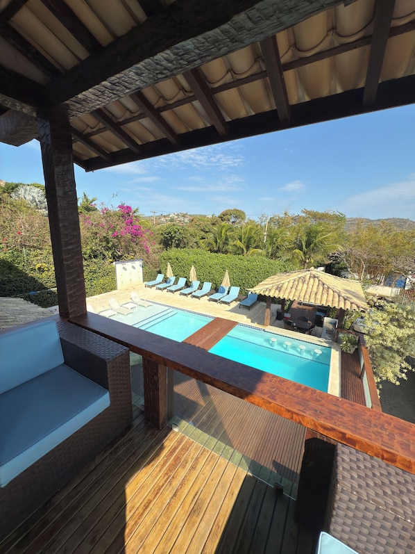 Vista des de l'habitació