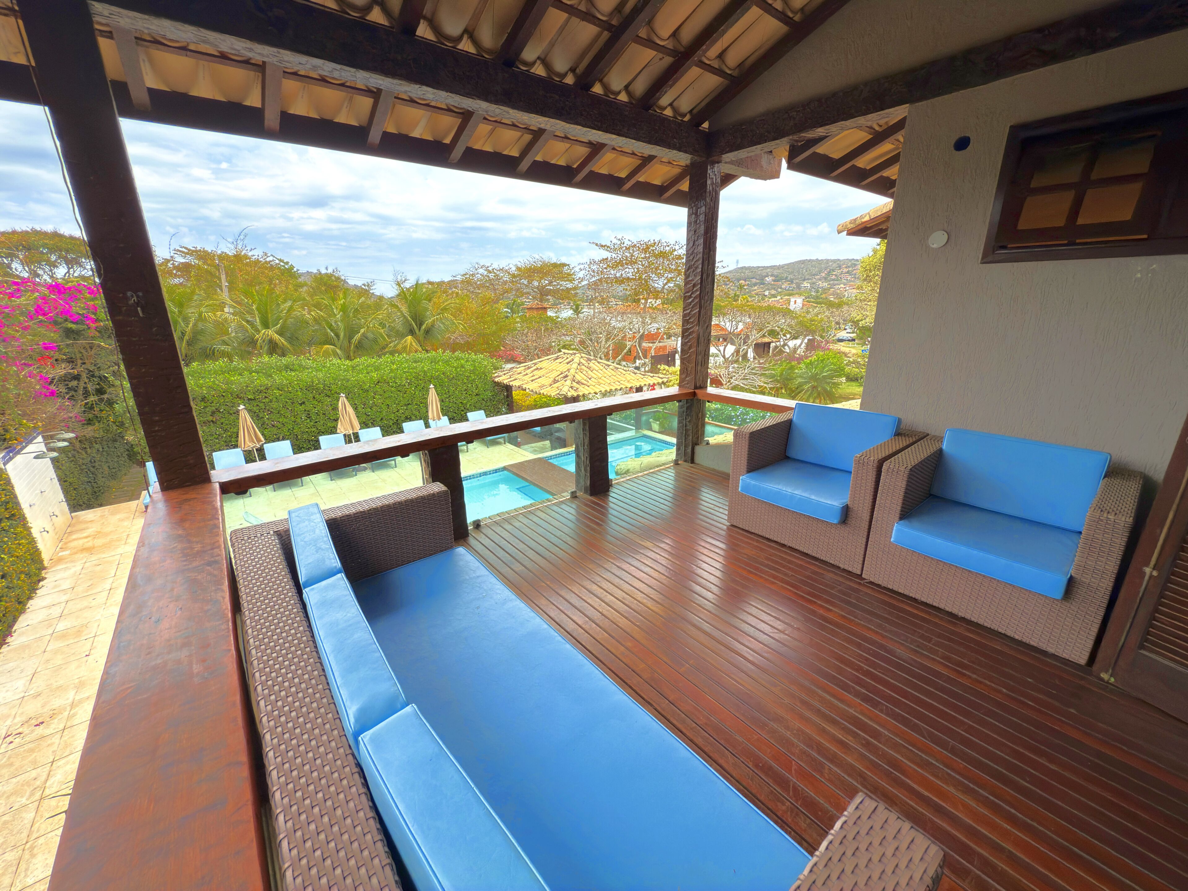 Suíte superior, vista para o mar | Vista do quarto