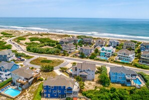 Exterior - Stunning 7BR Oceanview Dog Friendly | Private Pool (Corolla)