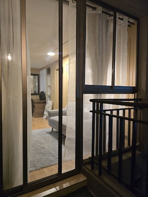 Apartamento, 1 cama de casal e sofá-cama, vista para o jardim | Terraço/pátio