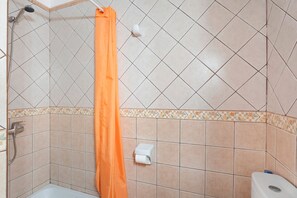 Shower, hair dryer