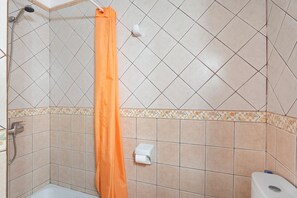 Shower, hair dryer