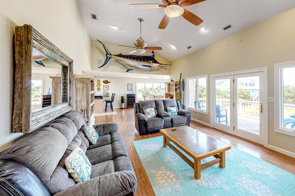 Télévision, cheminée