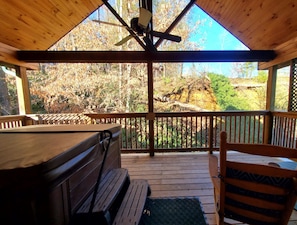 Signature Cabin, 1 Bedroom, Balcony | Terrace/patio