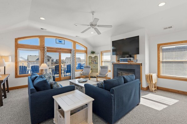 Televisión y reproductor de DVD 