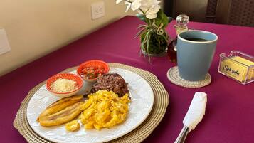 Daily local cuisine breakfast for a fee